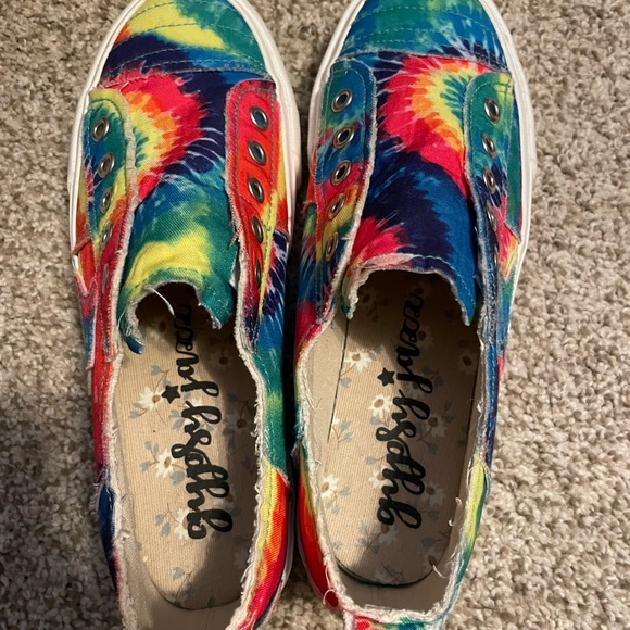 Gypsy Jazz Shoes - Tie Dye Gypsy Jazz Shoes